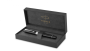 Перьевая ручка Parker Duofold Classic Black CT Centennial Fountain Pen, перо: F, цвет чернил: black, в подарочной упаковке.