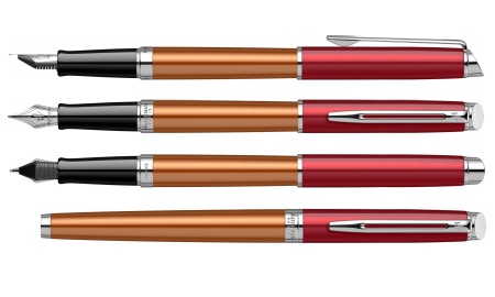 Перьевая ручка Waterman Hemisphere French riviera VERMILLON в подарочной коробке