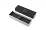 Подарочный набор: Шариковая ручка Parker Jotter Essential, Royal Blue CT, стержень: Mblue и Ежедневник недатированный черный с золотистым срез