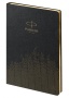 Ежедневник, недатированный, черный c нанесением Logo Parker