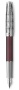 Перьевая ручка Parker Sonnet Premium Refresh RED CT, перо 18K, толщина F, цвет чернил black, в подарочной упаковке