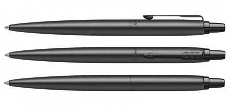 Подарочный набор: Шариковая ручка Parker  Jotter XL SE20 Monochrome в подарочной упаковке, цвет: Black, стержень: Mblue и Ежедневник черный недатирова
