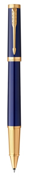 Ручка-роллер Parker "Ingenuity Blue GT" стержень: F, цвет чернил: black, в подарочной упаковке.