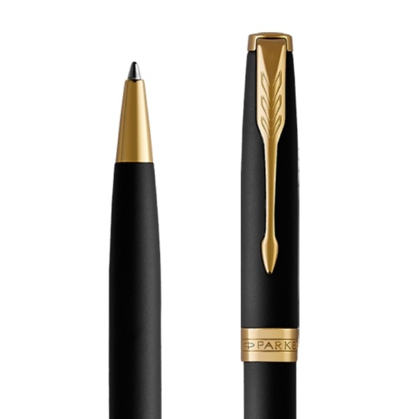 Подарочный набор: Ежедневник и Шариковая ручка Parker Sonnet Black GT
