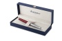 Ручка-роллер Waterman Hemisphere Entry Point Stainless Steel with Red Lacquer в подарочной упаковке