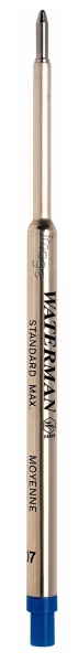 Стержень стандартный для шариковой ручки Waterman M, цвет: синий