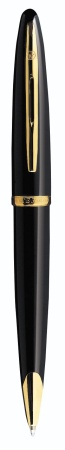 Шариковая ручка Waterman Carene, цвет: Black GT, стержень: Mblue