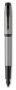 Перьевая ручка Parker IM Achromatic, Grey BT, перо: F, цвет чернил: blue, в подарочной упаковке.