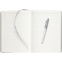 Подарочный набор: Шариковая ручка Parker Jotter K60, цвет: White и Ежедневник  недатированный, серый