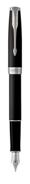 Перьевая ручка Parker Sonnet , Matte Black CT, перо: F, цвет чернил: black, в подарочной упаковке