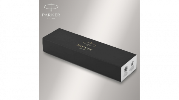Перьевая ручка Parker IM Mat Black CT, перо: F, цвет чернил: blue, в подарочной упаковке.