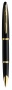 Ручка-роллер Waterman Carene, цвет: Black GT, стержень: Fblk