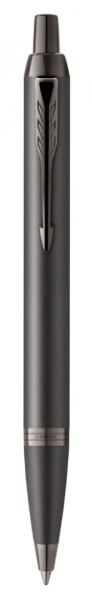 Шариковая ручка Parker IM Professionals Monochrome Titanium, стержень:M, цвет чернил: blue, в подарочной упаковке.