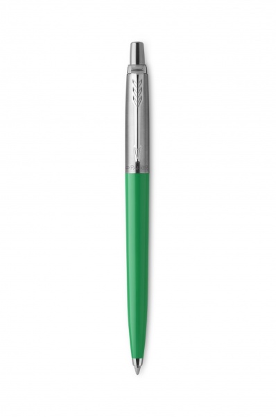 Подарочный набор: Шариковая ручка Parker Jotter ORIGINALS GREEN CT В ЭКО УПАКОВКЕ и Ежедневник недатированный черный