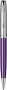 Шариковая ручка Parker Sonnet Essentials Violet SB Steel CT, цвет чернил black, перо: M, в подарочной упаковке.