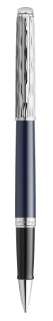 Ручка-роллер Waterman Waterman Hemisphere22 SE Deluxe Blue CT, стержень: F, цвет: Black, в подарочной упаковке