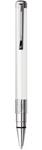 Подарочный набор Шариковая ручка Waterman Perspective, цвет: White CT, стержень: Mblue с чехлом