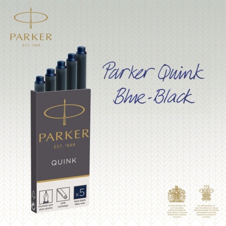 Картридж с чернилами для перьевой ручки Z11, упаковка из 5 шт., цвет: Blue-Black