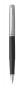 Перьевая ручка Parker Jotter Black CT, перо:F, цвет чернил: blue, в подарочной упаковке.
