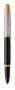 Перьевая ручка Parker 51 Premium Black GT, перо: M/F, чернила: Black,Blue, в подарочной упаковке.