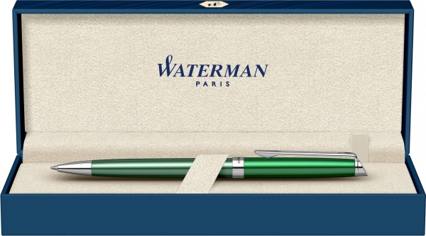 Шариковая ручка Waterman Hemisphere French riviera CHATEAU VERT в подарочной коробке