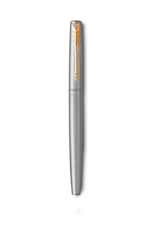 Ручка перьевая Parker Jotter Stainless Steel GT, Mblue