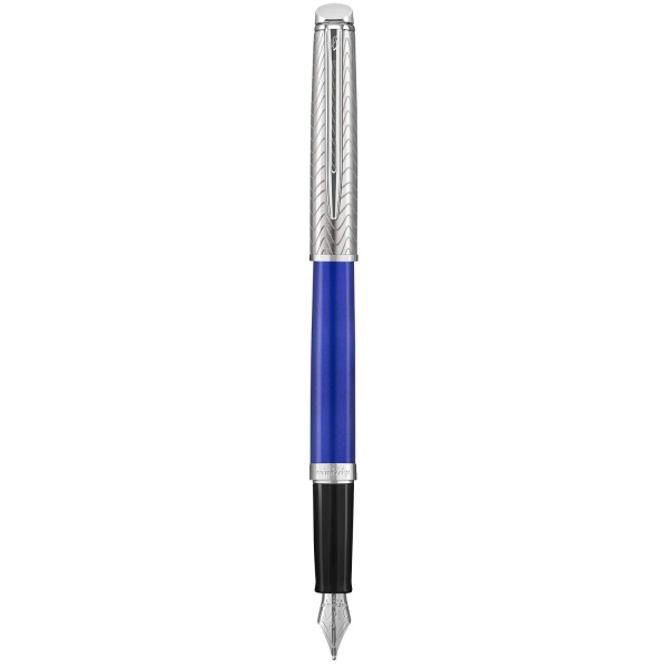 Подарочный набор Перьевая ручка Waterman GRADUATE ALLURE, цвет: черный, перо: F с чехлом
