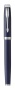Ручка роллер Parker IM Metal Matte Blue CT, стержень: F, цвет чернил: black, в подарочной упаковке.
