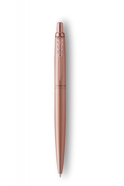 Подарочный набор: Jotter XL SE20 Monochrome в подарочной упаковке, цвет: Pink Gold, стержень Mblue и Ежедневник недатированный черный с золотис