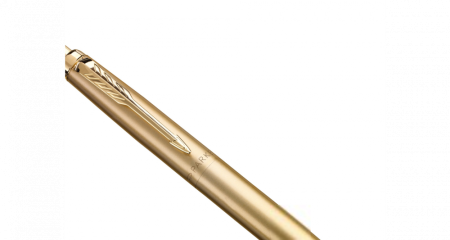 Подарочный набор: Шариковая ручка Jotter XL SE20 Monochrome в подарочной упаковке, цвет: Gold, стержень Mblue и Ежедневник коричневый недатированный