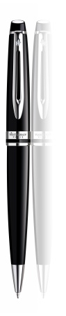 Шариковая ручка Waterman Expert 3, цвет: Black CT, стержень: Mblu