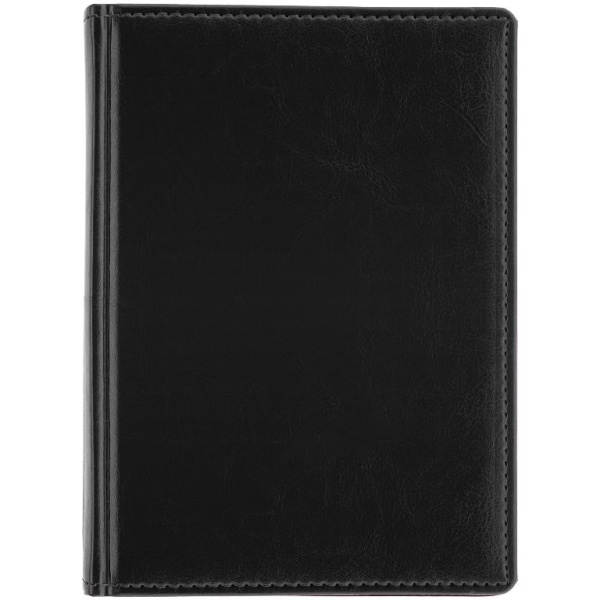 Подарочный набор: Шариковая ручка Parker Jotter Essential, Satin Black CT, стержень: Mblue, в подарочной упаковке и черный недатированный ежедневник