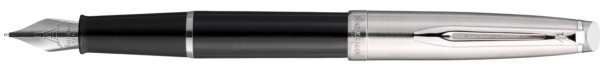 Перьевая ручка Waterman  Embleme цвет BLACK CT, цвет чернил: черный
