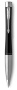 Шариковая ручка Parker Urban (матовый черный лак) Muted Black Chrome Trim, стержень: M, цвет чернил: blue, в подарочной упаковке.