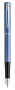 Перьевая ручка Waterman GRADUATE ALLURE, цвет: голубой, перо: F