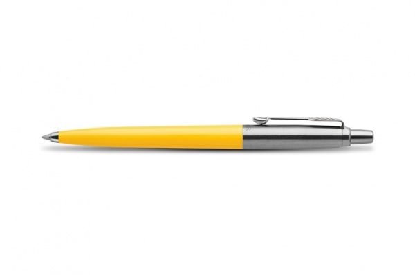 Шариковая ручка Parker Jotter Originals Yellow Chrome CT, стержень: Mblue в подарочной упаковке