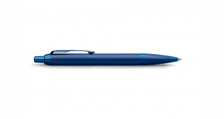 Шариковая ручка Parker IM Monochrome Blue, стержень:M, цвет чернил: blue, в подарочной упаковке.