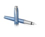 Перьевая ручка Parker IM Premium F322, Blue CT, перо: F, цвет чернил: Blue, в подарочной упаковке.