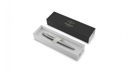 Ручка гелевая Parker Jotter Core K694, St. Steel СT, MBlack
