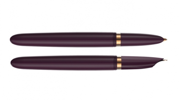 Перьевая ручка Parker 51 DELUXE PLUM GT, перо: F, цвет чернил: black, в подарочной упаковке.