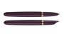 Перьевая ручка Parker 51 DELUXE PLUM GT, перо: F, цвет чернил: black, в подарочной упаковке.