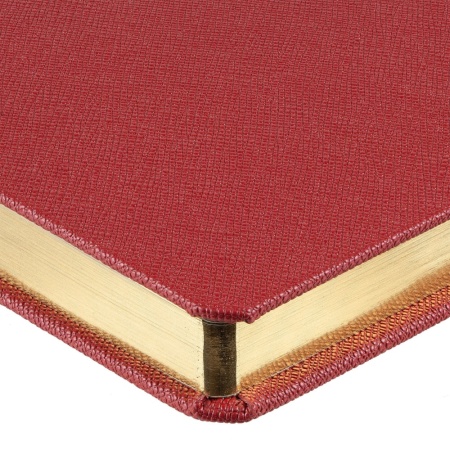 Подарочный набор: Ручка перьевая Parker Jotter Stainless Steel GT и Ежедневник недатированный красный