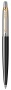 Шариковая ручка Parker Jotter K160, цвет: Black/GT, стержень: M, цвет чернил: blue, в подарочной упаковке.