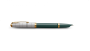 Перьевая ручка Parker 51 Premium Forest Green GT, перо: F чернила: Black,Blue, в подарочной упаковке.