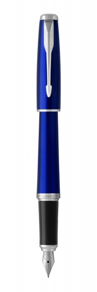 Перьевая ручка Parker Urban, Nightsky Blue CT, перо: F, цвет чернил: blue, в подарочной упаковке.