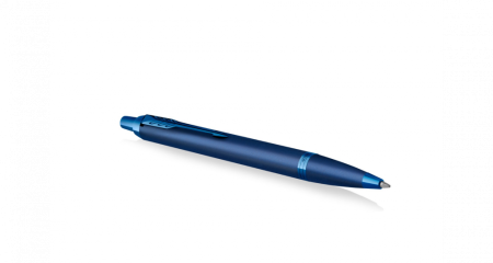 Шариковая ручка Parker IM Monochrome Blue, стержень:M, цвет чернил: blue, в подарочной упаковке.