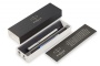 Перьевая ручка Parker Vector F03, цвет: Steel, перо: F, цвет чернил: blue, в подарочной упаковке