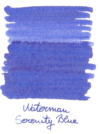 Чернила в картридже Waterman Blue MINI  (в упаковке 6 картриджей)