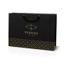 Подарочный набор: Шариковая ручка Parker  Jotter XL SE20 Monochrome в подарочной упаковке, цвет: Black, стержень: Mblue и Ежедневник черный недатирова