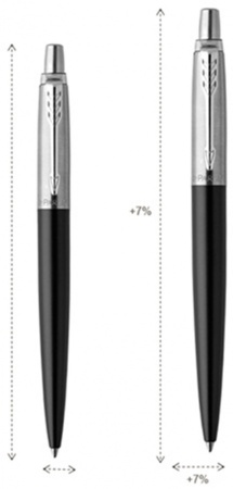 Шариковая ручка Parker Jotter XL, GREY CT, стержень: M